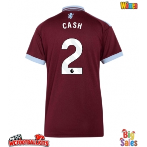 Aston Villa Matty Cash #2 Replica Home Stadium Shirt for Women 2026-27 Short Sleeve